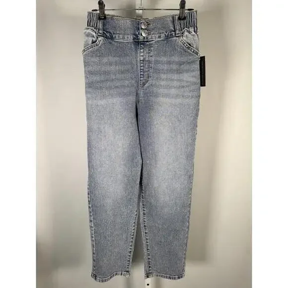 NWT G by Giuliana The Straight High Rise Ankle Jeans Size 0 (25” Inseam) - Picture 2 of 5